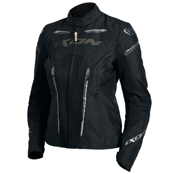 Blouson Moto Ixon Striker Air WPL Black