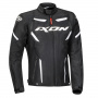 Blouson Moto Ixon Striker Black White CE