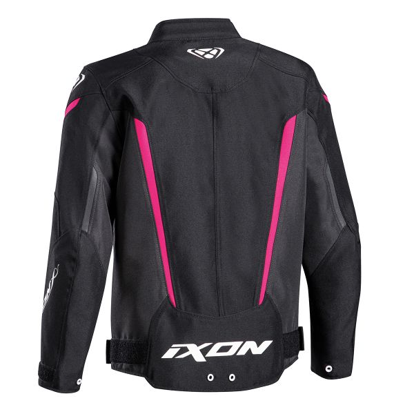 Blouson moto Ixon Striker Kid L Black Fushia Au Meilleur