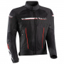 Blouson Moto Ixon T-Rex Black White Red