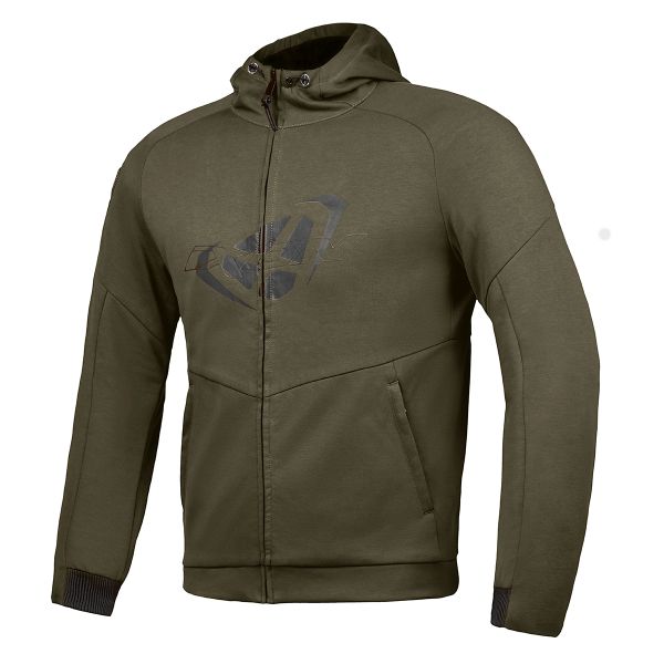 Blouson Moto Ixon Touchdown Kaki Black