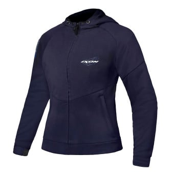 Blouson Moto Ixon Touchdown Lady Navy Silver