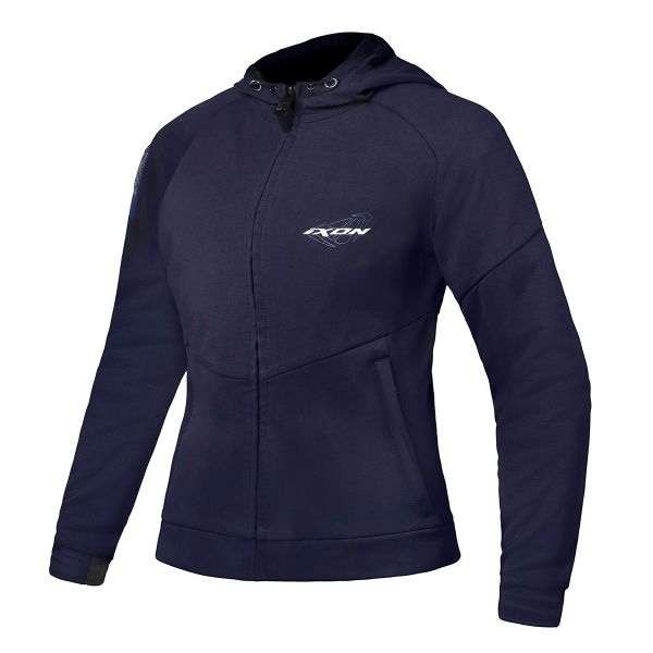 Blouson Moto Ixon Touchdown Lady Navy Silver Blouson Moto Ixon Touchdown Lady Navy Silver