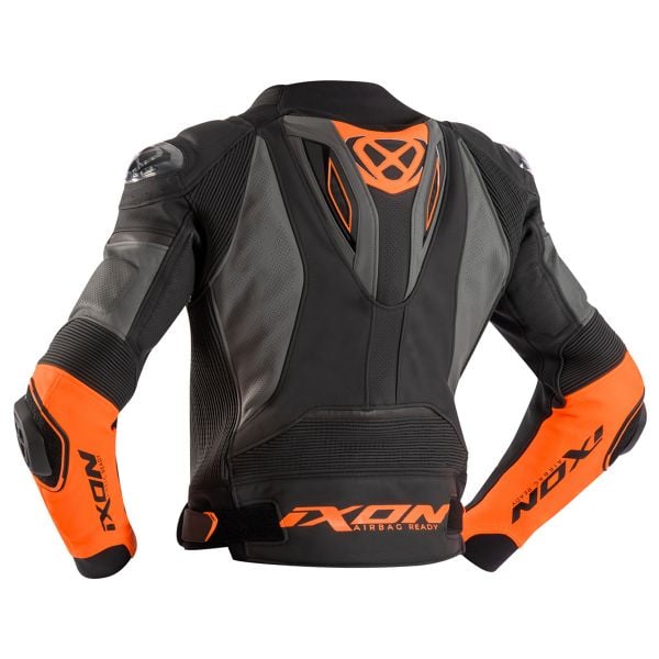 Vendetta Jacket Evo Black Anthracite Orange