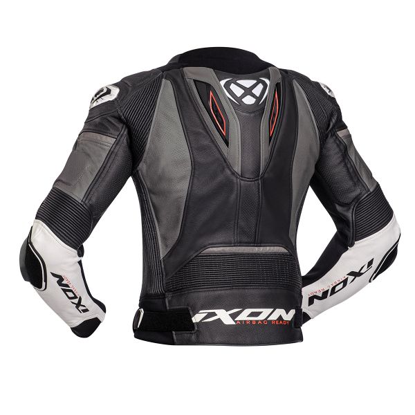 Ixon Vendetta Jacket Evo Black Grey White