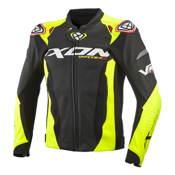 Blouson Moto Ixon Vortex 3 Jacket Black Bright Yellow Blouson Moto Ixon Vortex 3 Jacket Black Bright Yellow