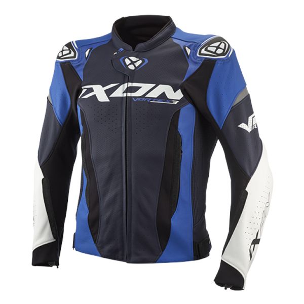 Blouson Moto Ixon Vortex 3 Jacket Blue White Blouson Moto Ixon Vortex 3 Jacket Blue White