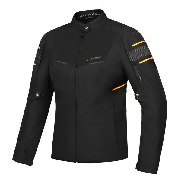 Blouson Moto Ixon Wilana Black Gold Blouson Moto Ixon Wilana Black Gold