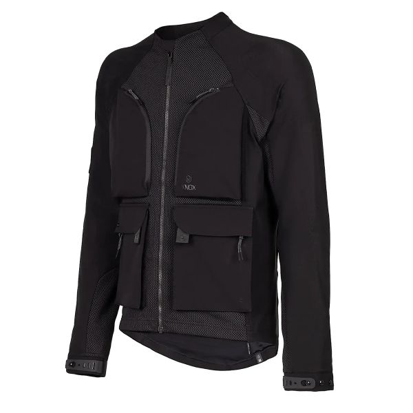 Blouson Moto Knox Armoured Tor Shirt Black