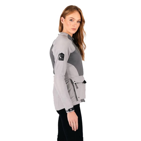 Knox Armoured Womens Tor Armoured Shirt Light Grey