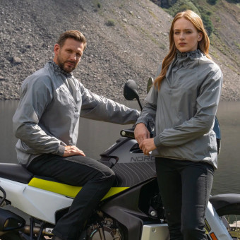 Knox Tor Women Waterproof Shell Light Grey