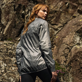 Knox Tor Women Waterproof Shell Light Grey