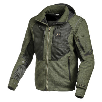 Blouson Moto Macna Breeze Green Black