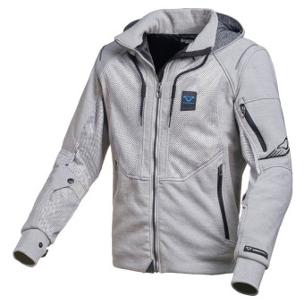 Blouson Moto Macna Breeze Light Grey