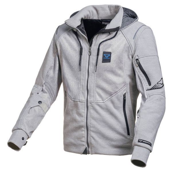 Blouson Moto Macna Breeze Light Grey