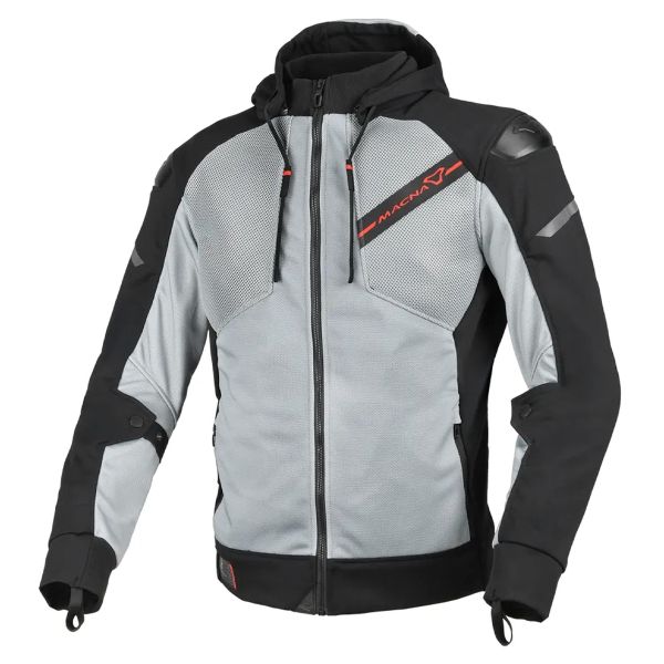 Blouson Moto Macna Brero Grey Black