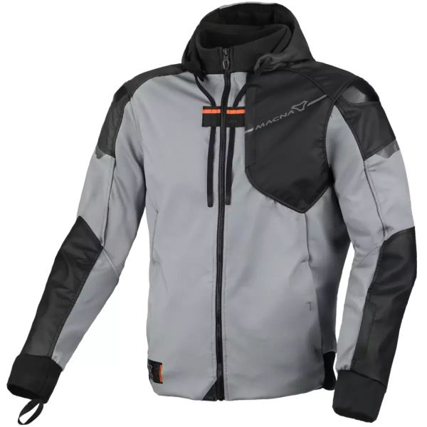 Blouson Moto Macna Distec Grey Black