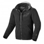 Blouson Moto Macna District Hoodie Black