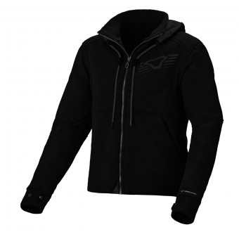 Blouson Moto Macna District Hoodie Lady Black