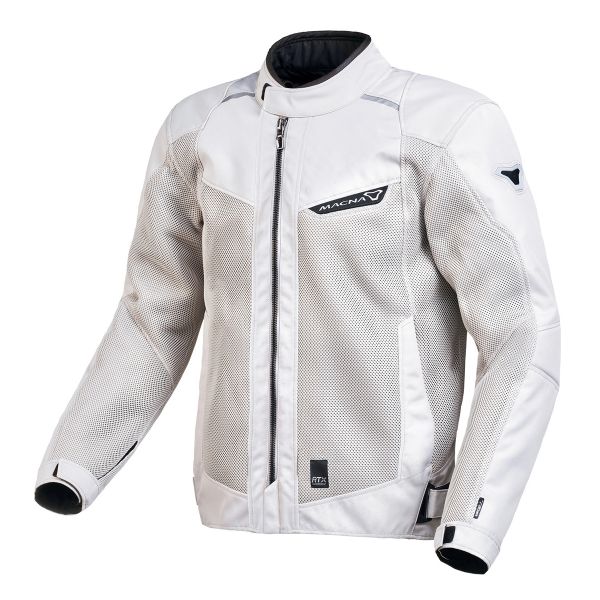 Blouson Moto Macna Empire Light Grey