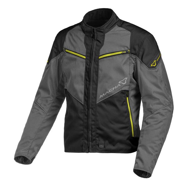 Blouson Moto Macna Solute Yellow Fluo