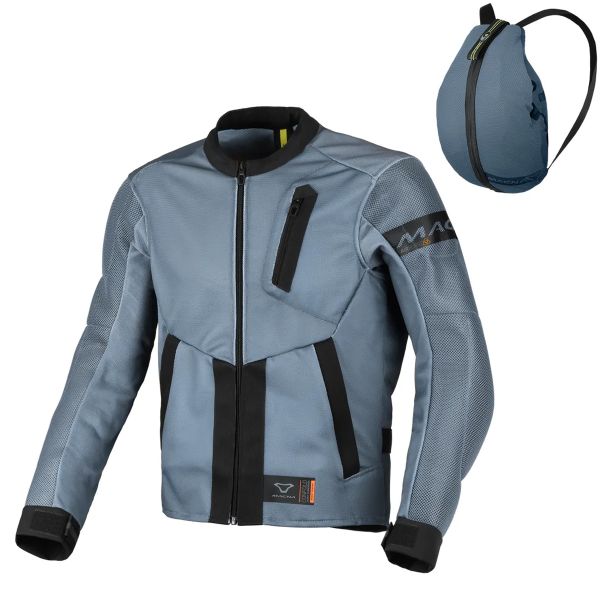 Blouson Moto Macna Torido Black Grey