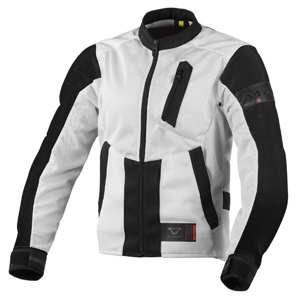 Blouson Moto Macna Torido Light Grey