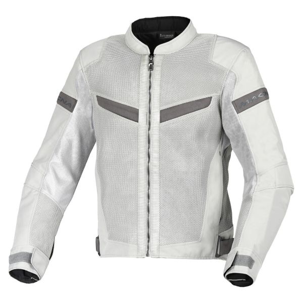 Blouson Moto Macna Velotura Light Grey