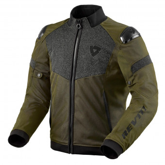 Blouson Moto REV'IT Action H2O Black Green