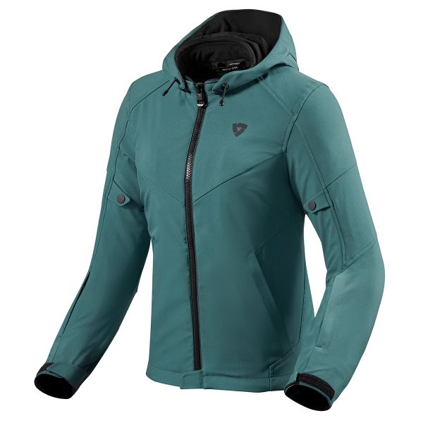 Blouson Moto REV'IT Afterburn H2O Ladies D. Green Blouson Moto REV'IT Afterburn H2O Ladies D. Green