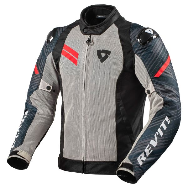 Blouson Moto REV'IT Apex Air Black Neon Red