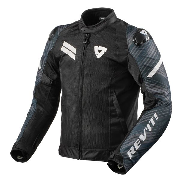 Blouson Moto REV'IT Apex Air Black White