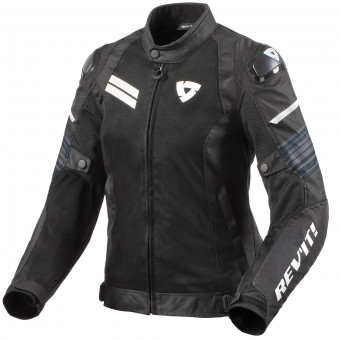 Blouson Moto REV'IT Apex Air H2O Ladies Black White
