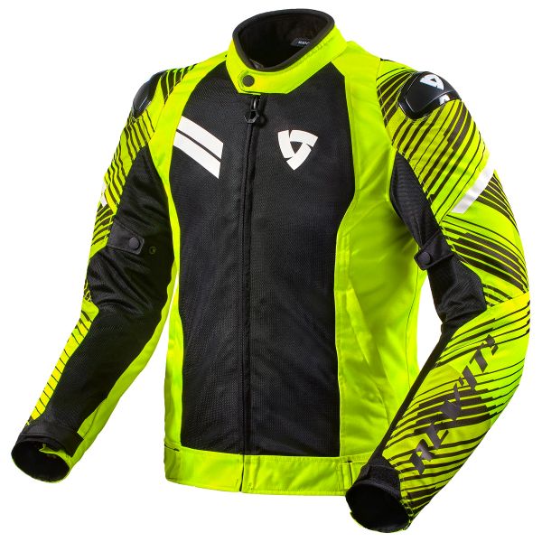 Blouson Moto REV'IT Apex Air Neon Yellow Black