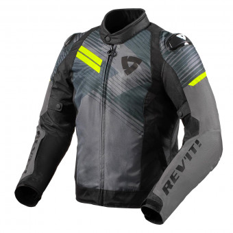 Blouson Moto REV'IT Apex H2O Anthracite Neon Yellow