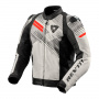 Blouson Moto REV'IT Apex H2O Grey Neon Red