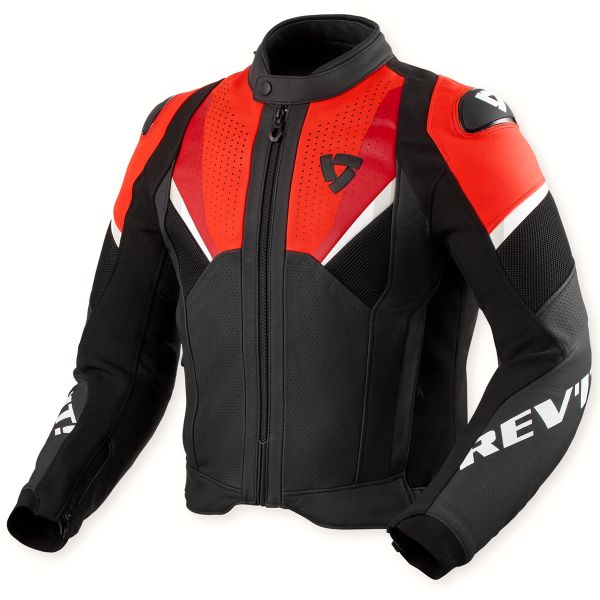 Blouson Moto REV'IT Automate Black Neon Red