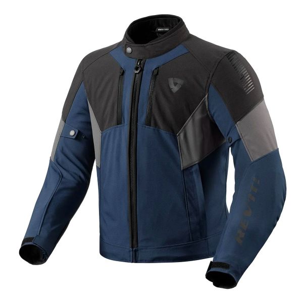 Blouson Moto REV'IT Catalyst H2O Bleu Noir Blouson Moto REV'IT Catalyst H2O Bleu Noir