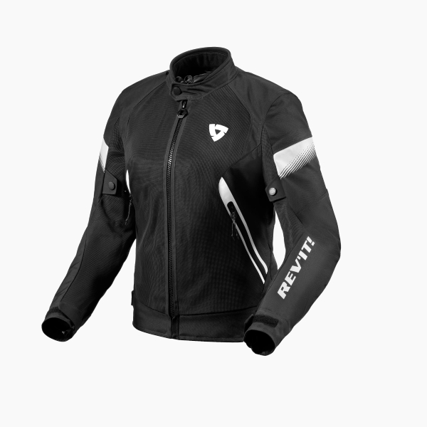 Blouson Moto REV'IT Control Air H2O Ladies Black White
