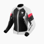 Blouson Moto REV'IT Control Air H2O Ladies White Black