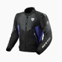 Blouson Moto REV'IT Control H2O Black Blue