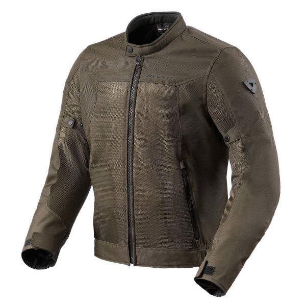 Blouson Moto REV'IT Eclipse 2 Olive Noir