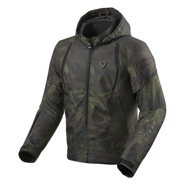 Blouson Moto REV'IT Flare 2 Camo D. Vert