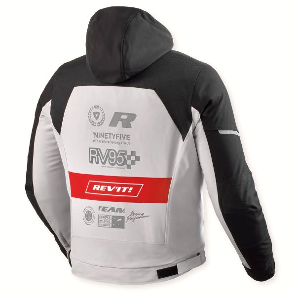 REV'IT Haste H2O Black Red