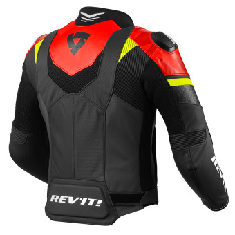 REV'IT Hyperspeed 2 Air Noir Neon Rouge