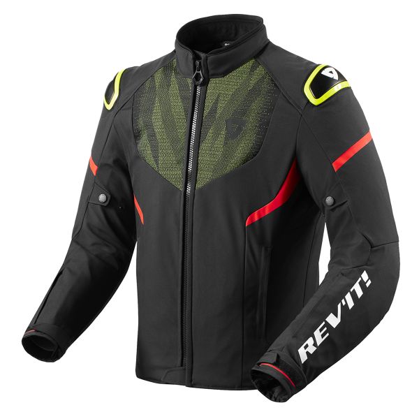 Blouson Moto REV'IT Hyperspeed 2 H2O Noir Neon Jaune