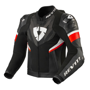 Blouson Moto REV'IT Hyperspeed 2 Pro Noir Neon Rouge