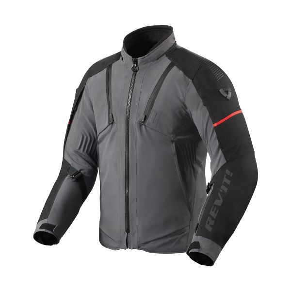 Blouson Moto REV'IT Inertia H2O Gris Noir