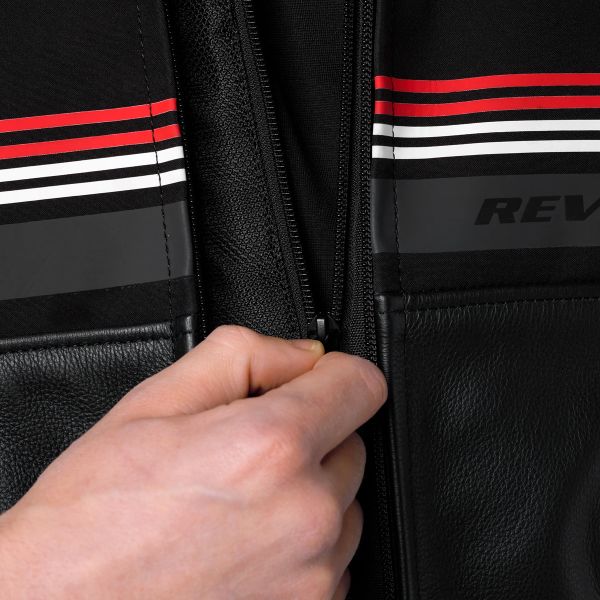 REV'IT Mile 2 Black Red