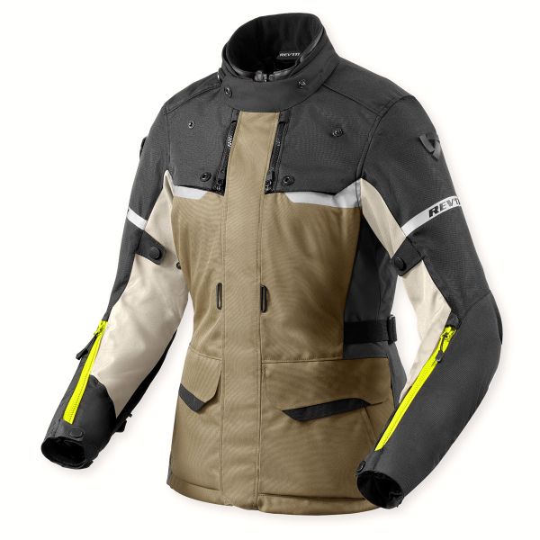 Blouson Moto REV'IT Outback 4 H2O Ladies Green Anthracite